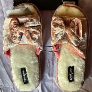 Bebe girls slippers